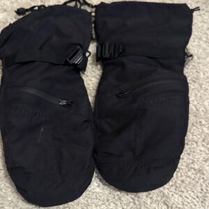 Burton Black Winter Ski Mittens